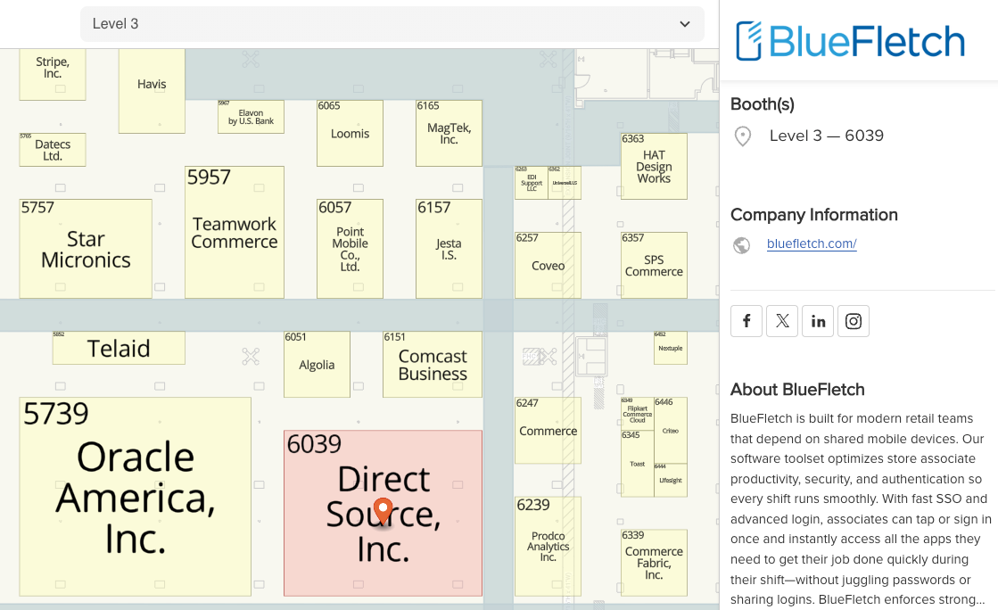 2026 NRF Conference | BlueFletch Enterprise